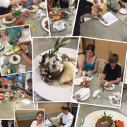 Chef Nancy taught families from Hamilton’s Canadian Martyrs School to create homemade salsa, homemade tortillas and roasted veggie stacks.