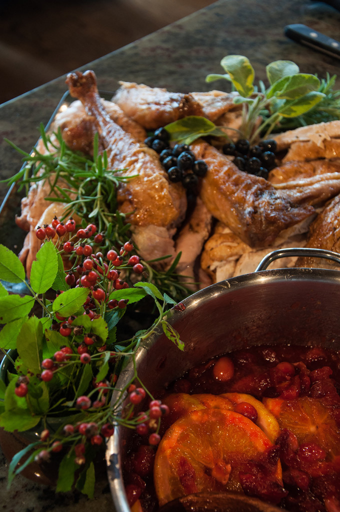 Beautiful turkey dinner for Thanksgiving, Christmas or other special occasions!