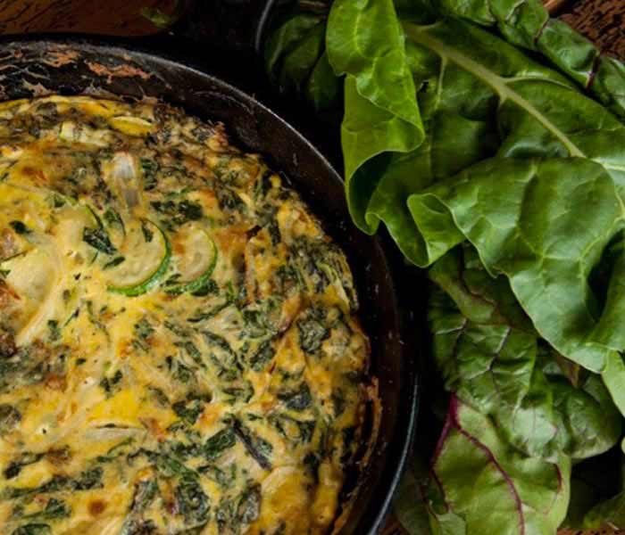A delicious and healthy egg and greens recipe to try.