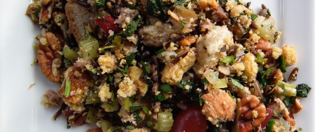 A colourful and mouthwatering stuffing, great for turkey dinners.