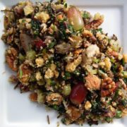 A colourful and mouthwatering stuffing, great for turkey dinners.