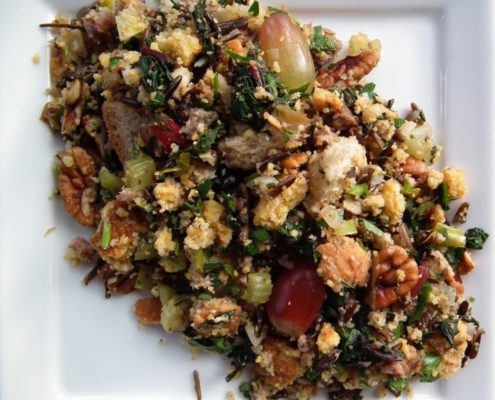 A colourful and mouthwatering stuffing, great for turkey dinners.